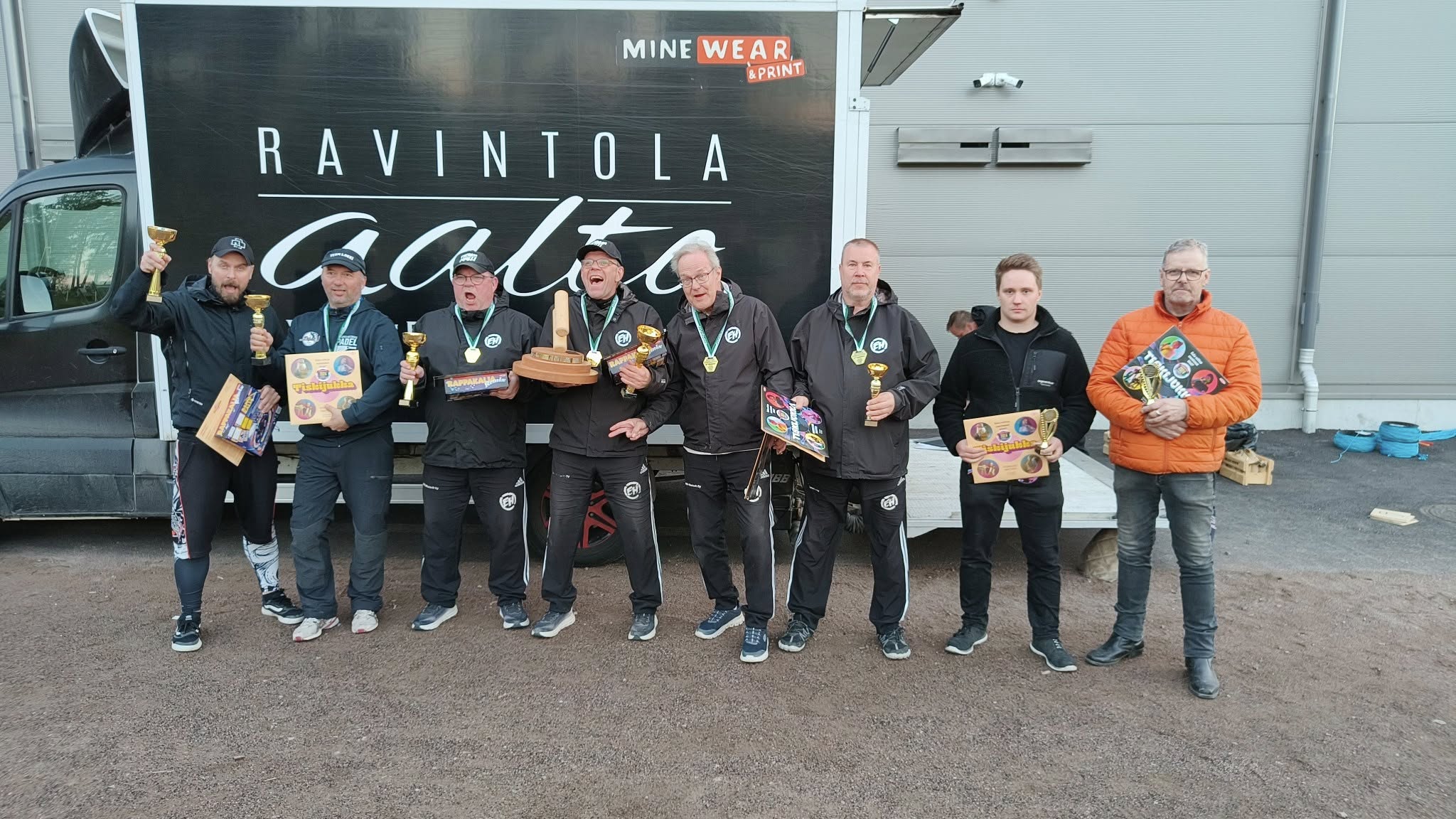 SM-Neluri ja SM-Duppeli pelattiin Kotkassa